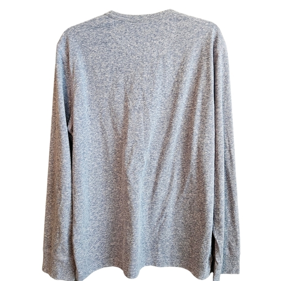 UNTUCKit Men's Long Sleeve Pullover Henley T-Shirt Size XXL 2XL Blue Comfortable - Picture 2 of 9